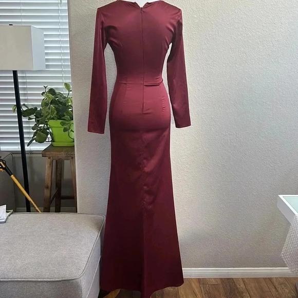 Naked Dresses Burgundy Dress - Picture 4 of 7